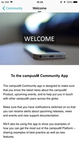 Game screenshot campusM Community apk