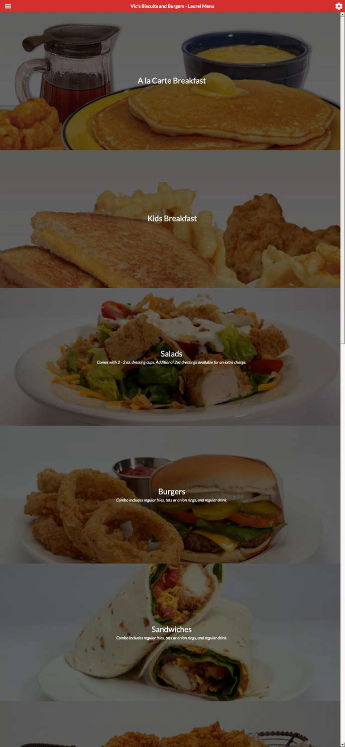 Vics Biscuits and Burgers