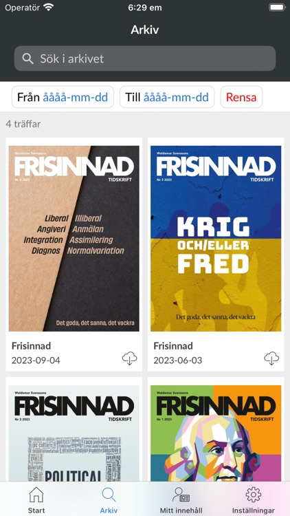 Frisinnad Tidskrift