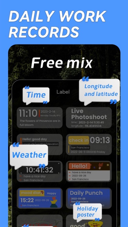 Label Camera-Stamp Time