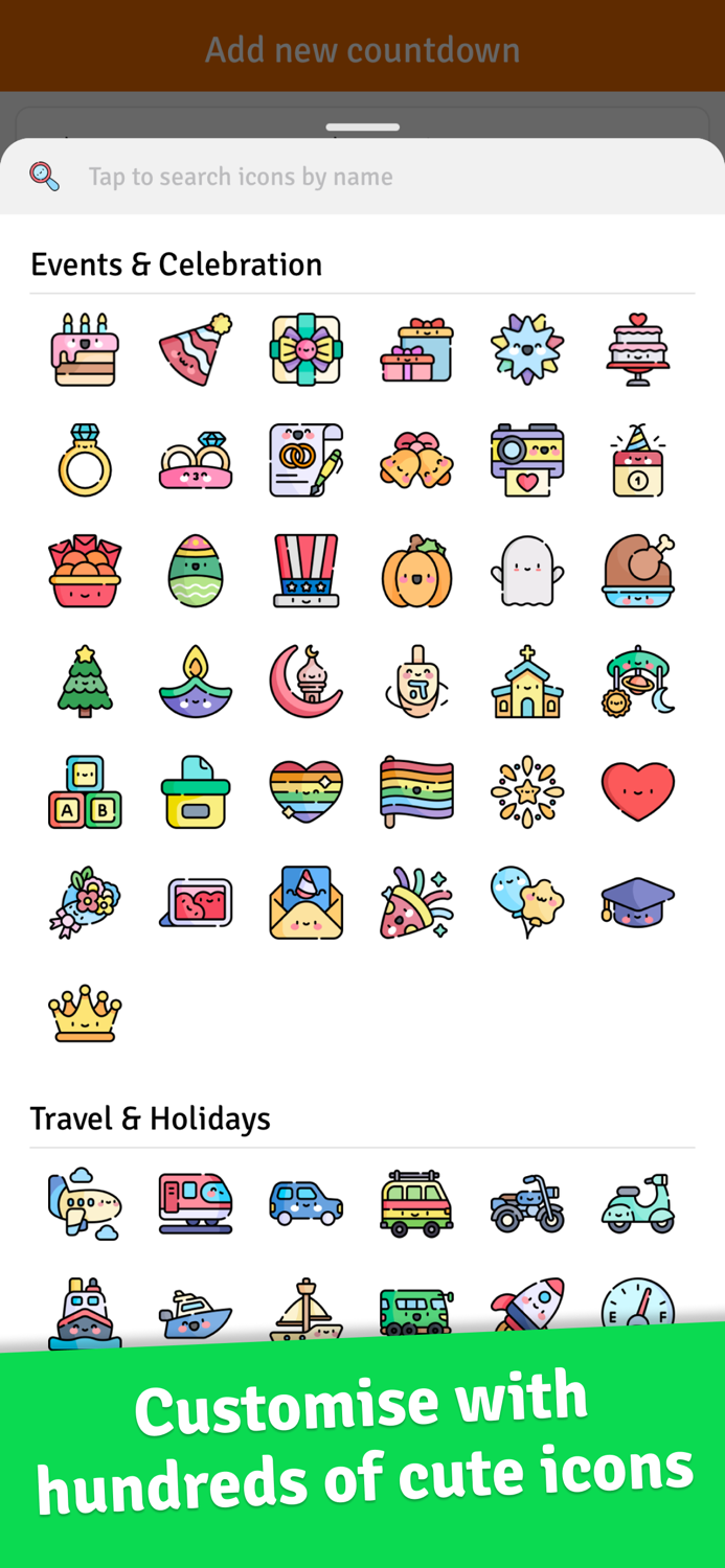 Countdown to Anything