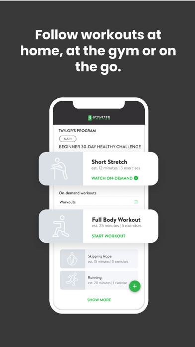 Athletes Prehab Screenshot