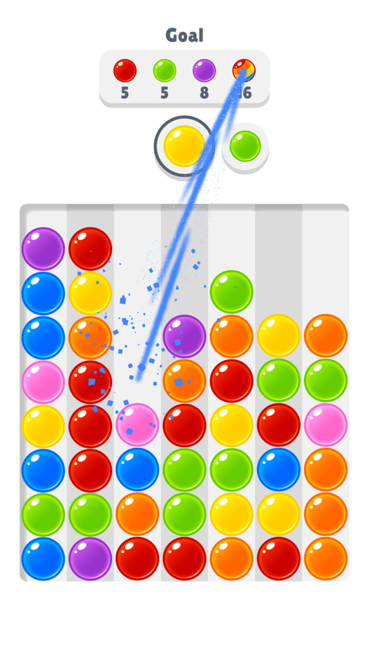 #4. Bubble Pop Fall (iOS) 由: Rootcraft