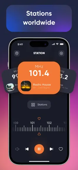 Game screenshot Radio App: FM AM Live Stations apk
