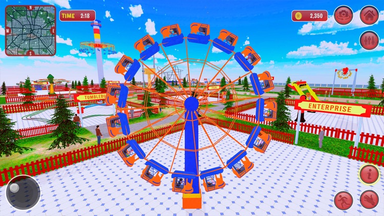 Amusement Theme Park Simulator