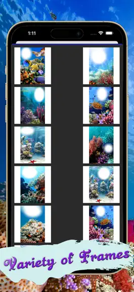 Game screenshot Underwater Photo Frames apk
