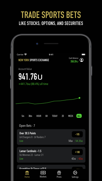 New York Sports Exchange Screenshot