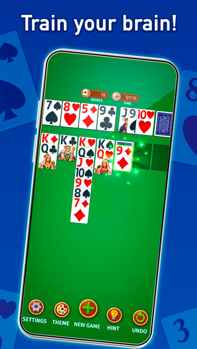 Screenshot #2 pour Solitaire: Classic Cards Games