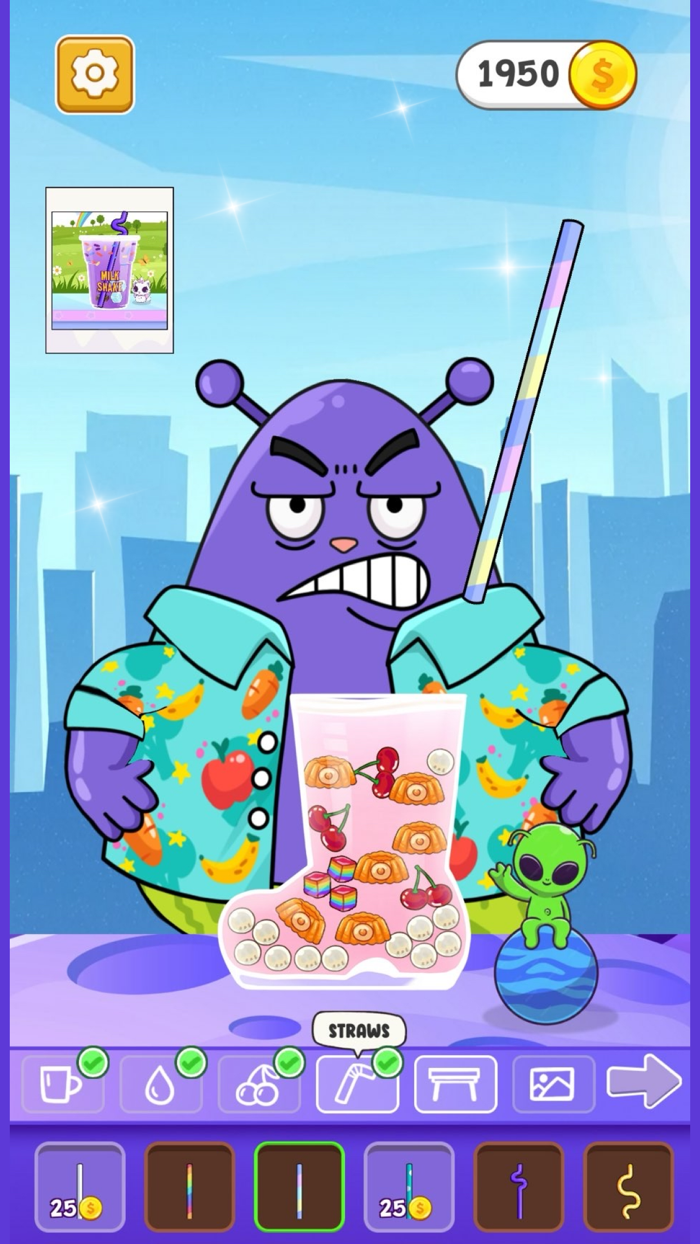 DIY Drink Bubble Tea Simulator