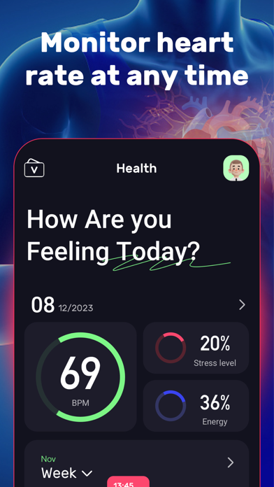 BetterMe：Heart Health Monitor Screenshot