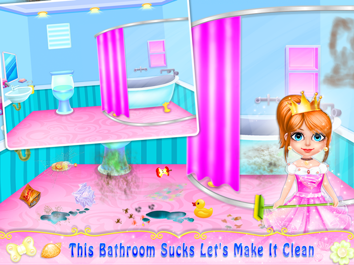 Princess Fun Home Cleanup