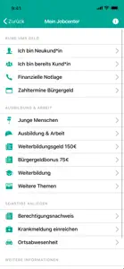 Jobcenter Berlin TK mobil screenshot #3 for iPhone