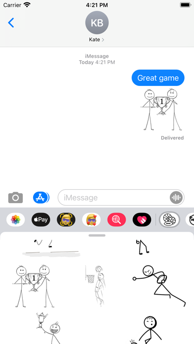 Screenshot #9 for Sport Stickers App