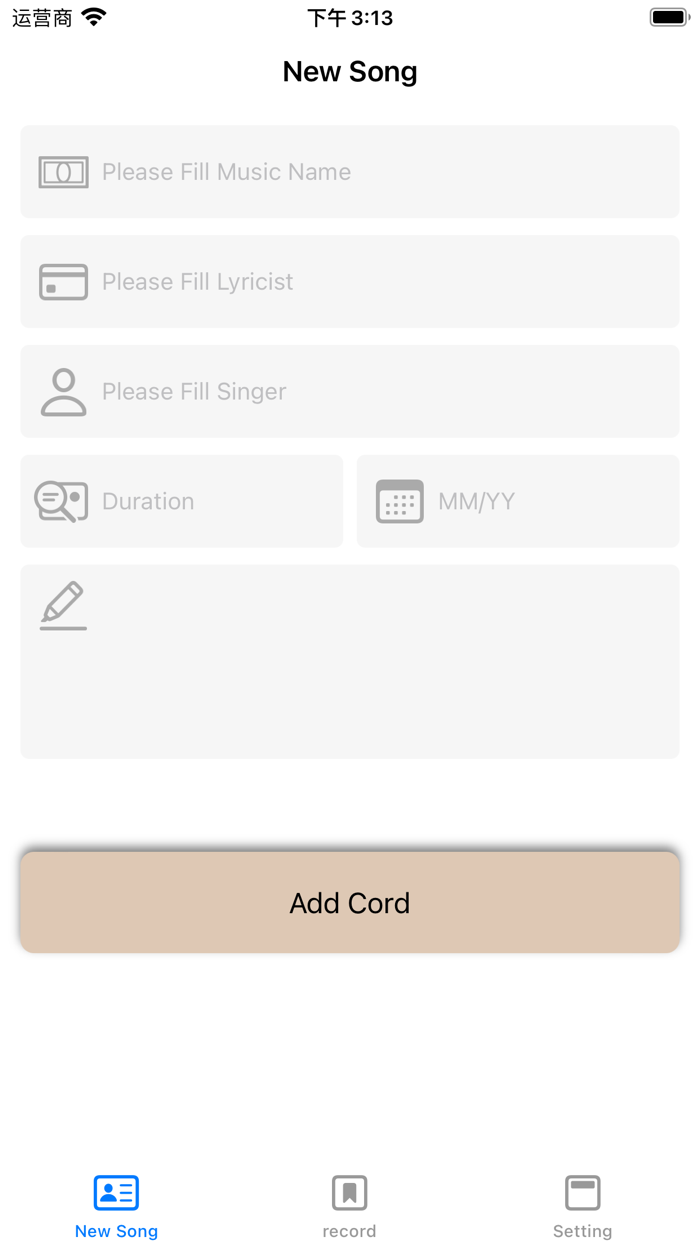 Appreciate Songs Collecte