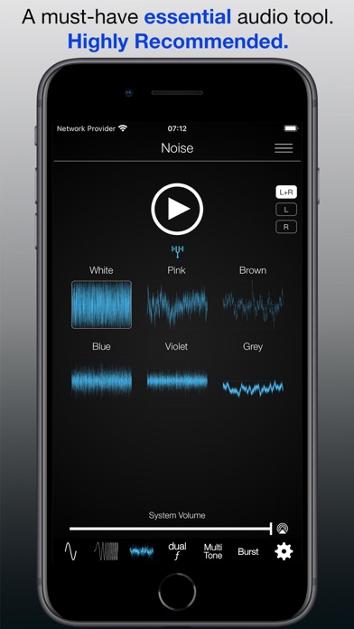 Screenshot #3 pour Audio Function Generator PRO