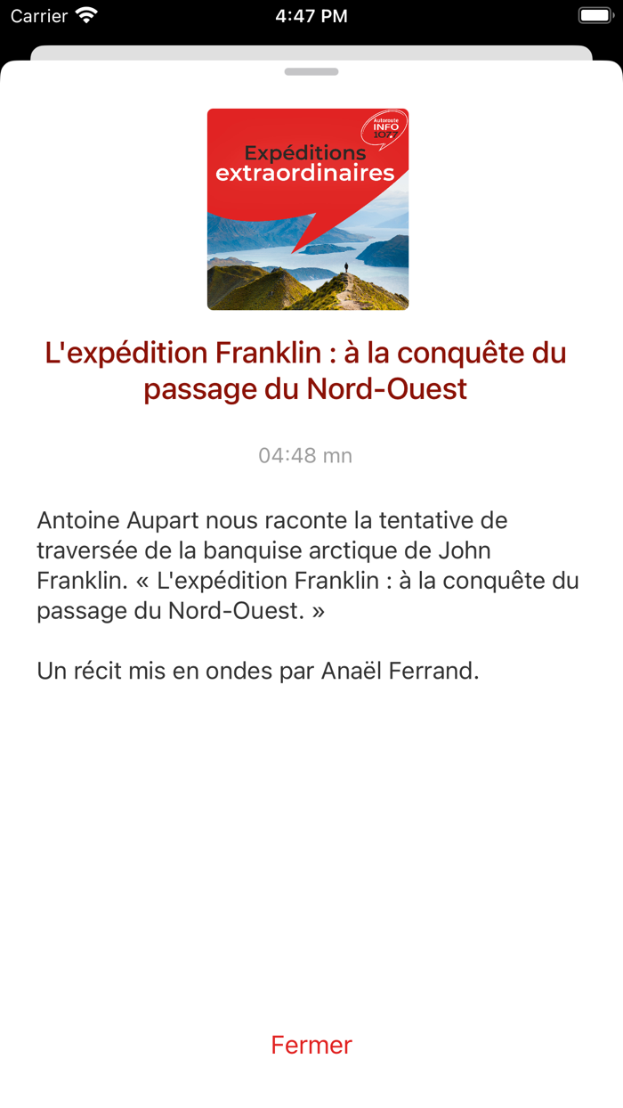 Autoroute INFO