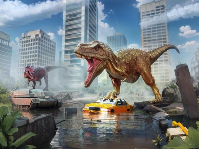 Tiranossauro Rex (Robô Dinossauro T-Rex) Dinossauro Rex Desenho jogo para  Android HD 