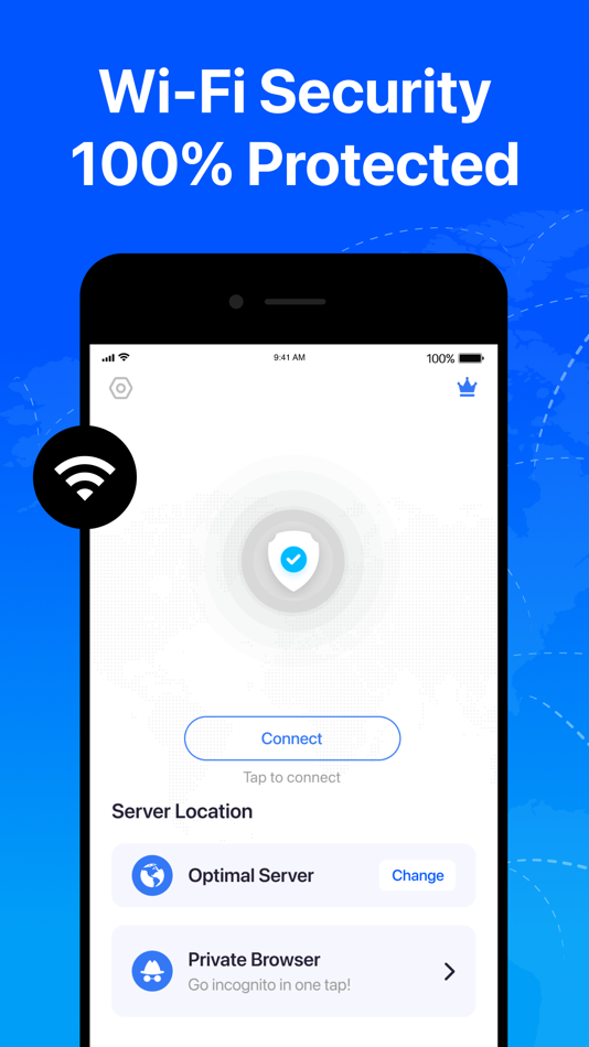 #5. VPN - Proxy Master (iOS) By: Dream Downloader Infotech Ltd.