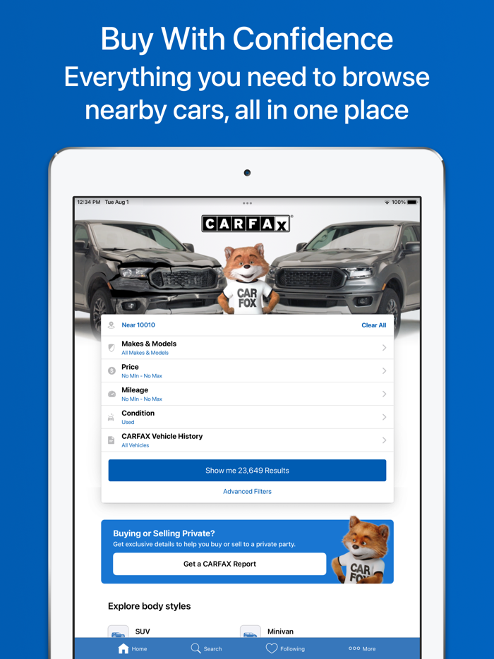 CARFAX - Shop New and Used Cars
