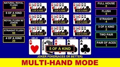 Video Poker - Casino Games Screenshot