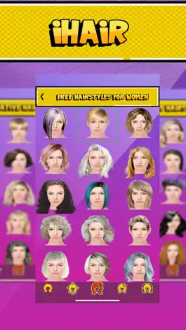 Game screenshot iHair with AI Filters apk