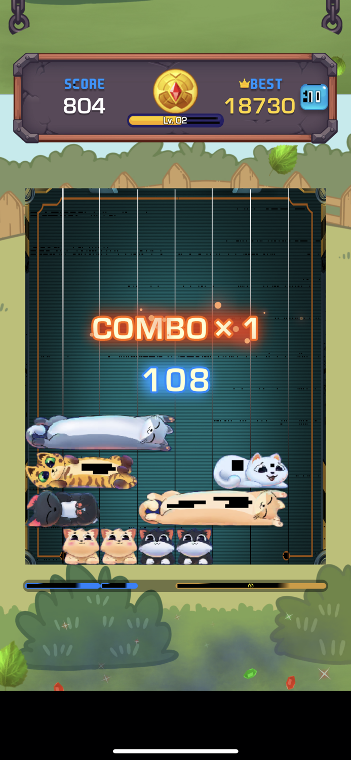 Cat Sort Jewel Puzzle