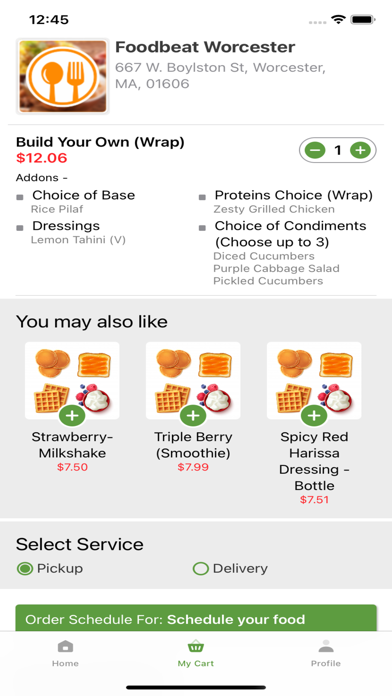 Foodbeat Mediterranean Grill Screenshot