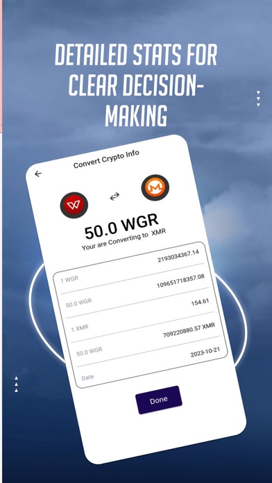 Storm Bitcoin App Screenshot