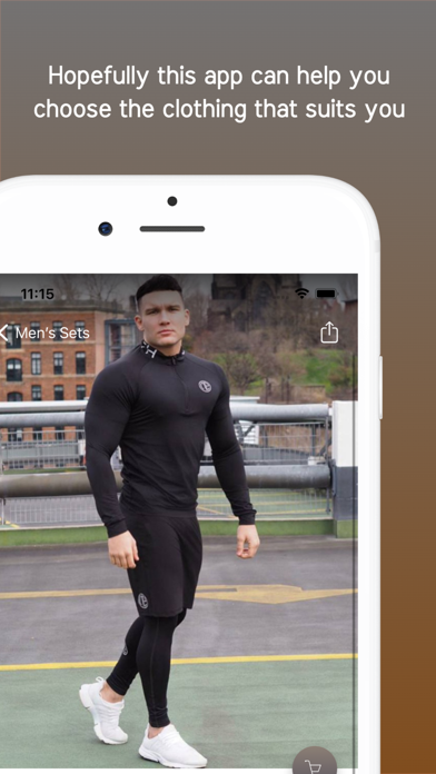 Cheap Men's Clothing Store Screenshot