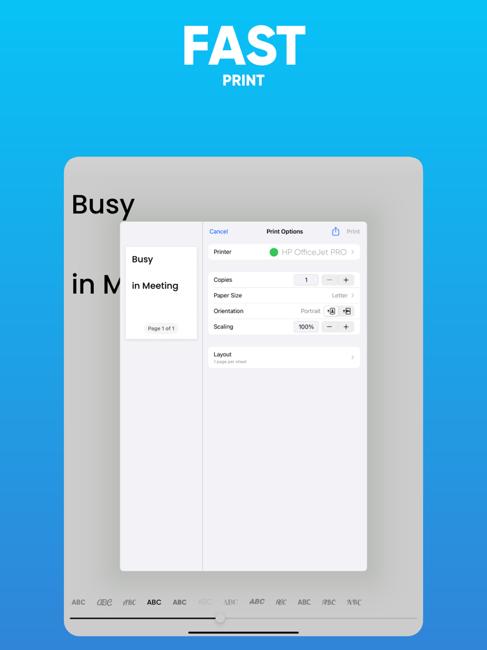 Printer Scanner for AirPrint