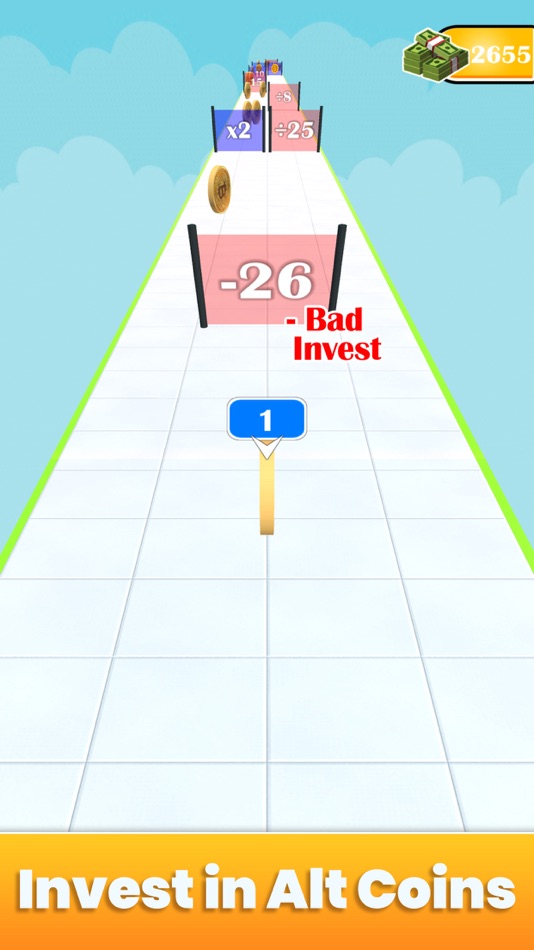 #4. Crypto Rush 3D Coin Roll Race (iOS) 由: Vector Labs Limited