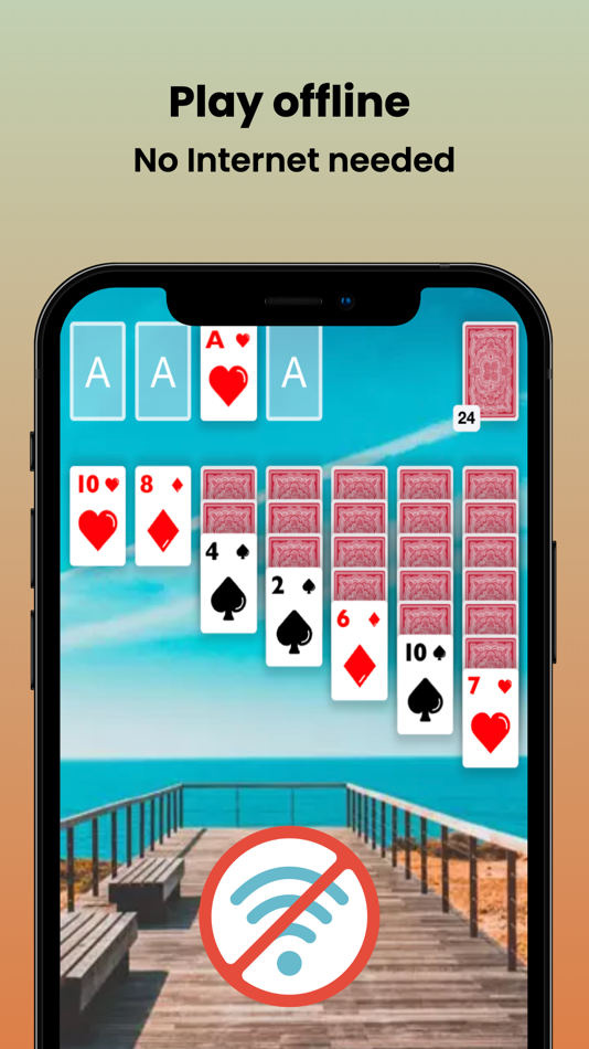 #2. Solitaire offline - Klondike (iOS) 由: Iurii Didenko