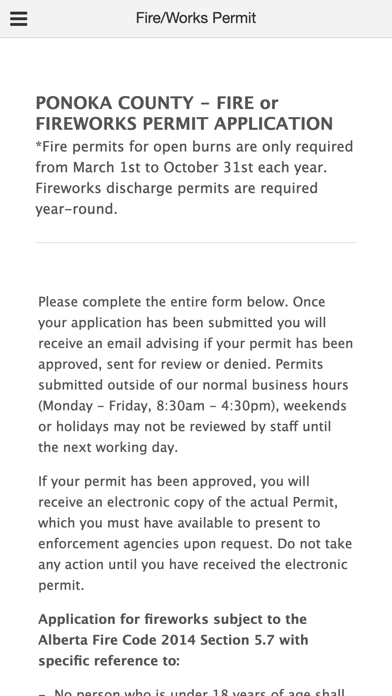 Ponoka County App Screenshot
