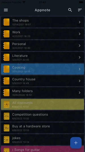 Appnote - notepad screenshot 2