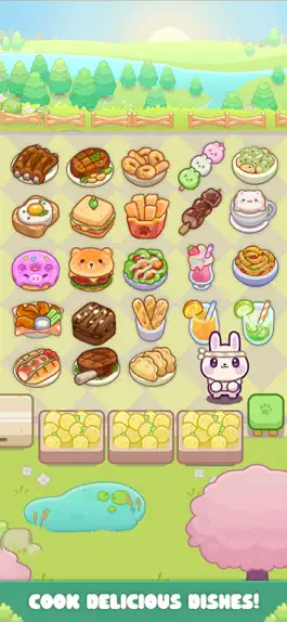 Game screenshot Cozy Cafe: Animal Restaurant apk