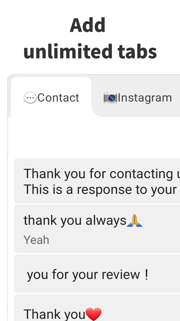 Copipe - clipboard and tab
