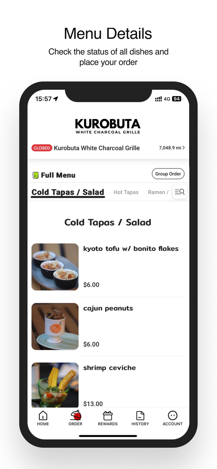 Kurobuta White Charcoal Grille