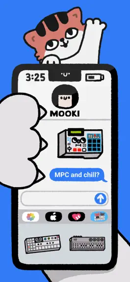 Game screenshot Catbeats Sticker Pack apk