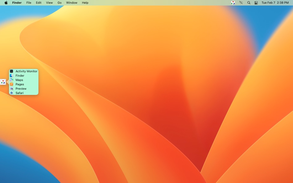 #2. RunningAppList (macOS) 由: James Walker