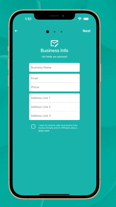 INVOICE SIMPLE Screenshot