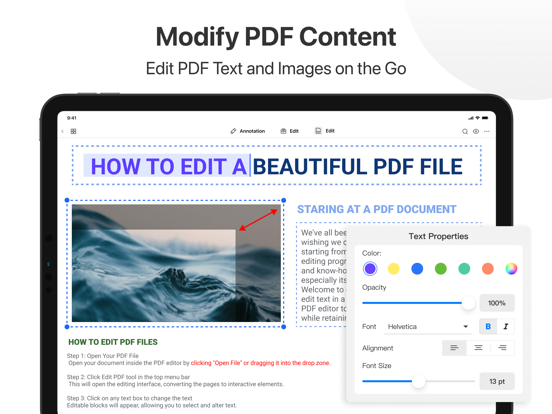 Screenshot #6 pour PDF Reader Pro - Sign,Edit PDF