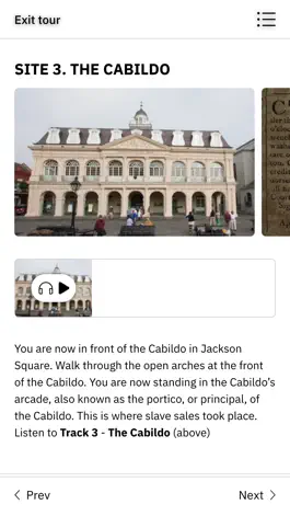 Game screenshot New Orleans Slave Trade App hack