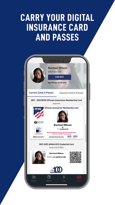 Center for Officials Services Screenshot