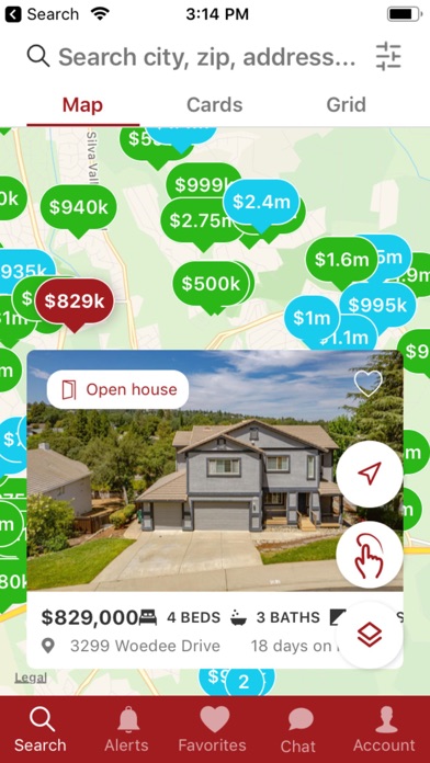 Witham Real Estate Screenshot