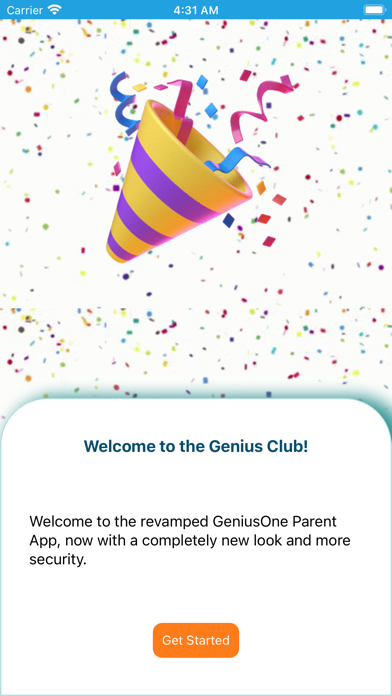 GeniusOne - Parents Screenshot