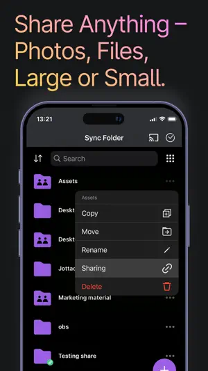 Jottacloud screenshot 4