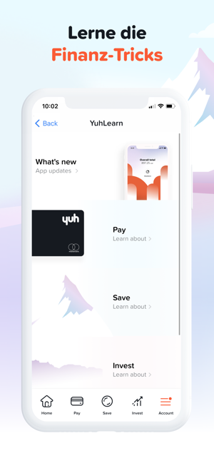 ‎YUH: 3-in-1 Finanz-App Screenshot