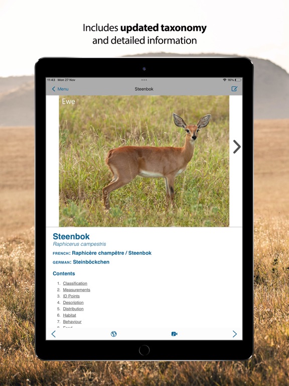 Screenshot #5 pour Stuarts’ African Mammals