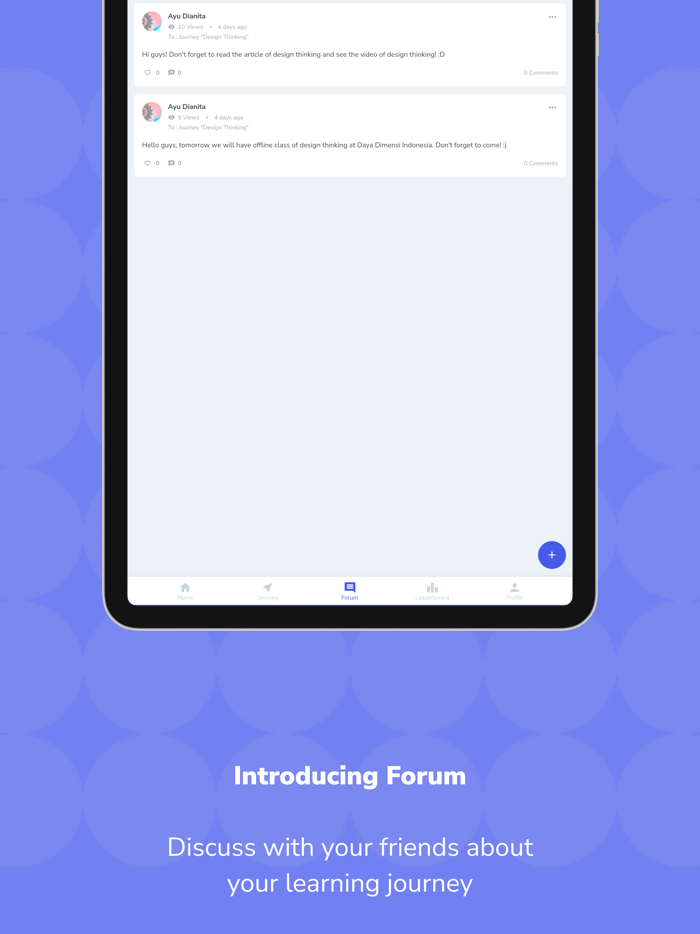 Learning Hub Mobile Apps