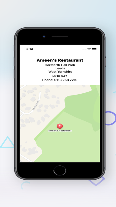 Ameen's Restaurant Screenshot